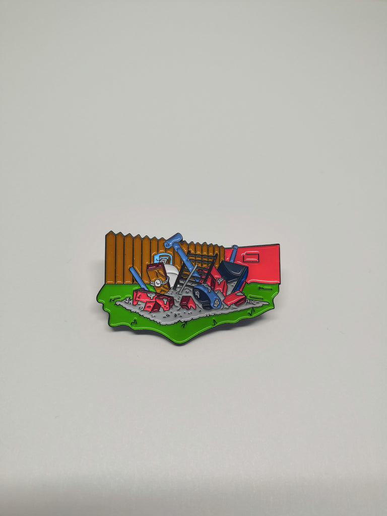 BBQ Le Grille Pin lapel pin -  A pin from simppins simpsons thesimpins pingame