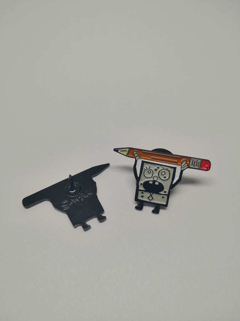 Doodlebob Pin lapel pin -  A pin from simppins simpsons thesimpins pingame