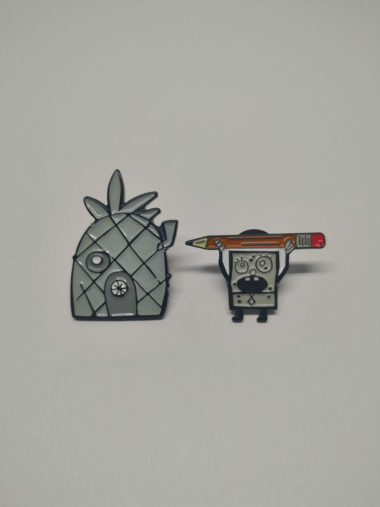 Doodlebob Doodle Pin Pack lapel pin -  A pin from simppins simpsons thesimpins pingame