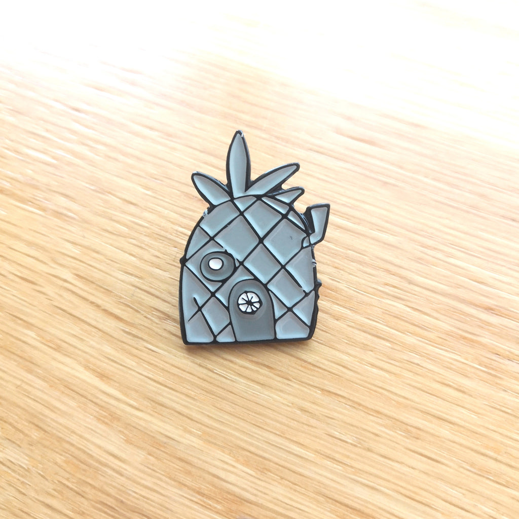 Doodle Bob House lapel pin -  A pin from simppins simpsons thesimpins pingame
