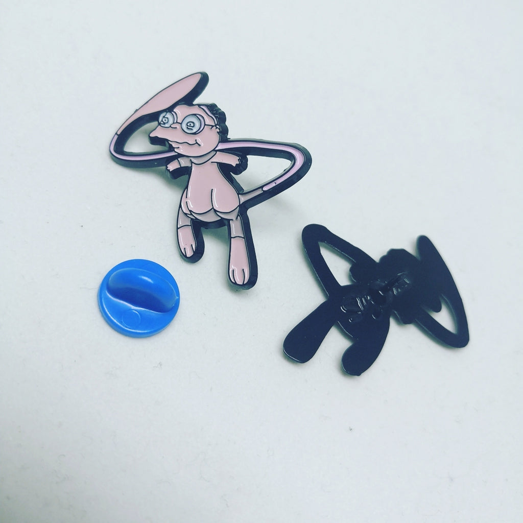 Mew Man Pin lapel pin -  A pin from simppins simpsons thesimpins pingame