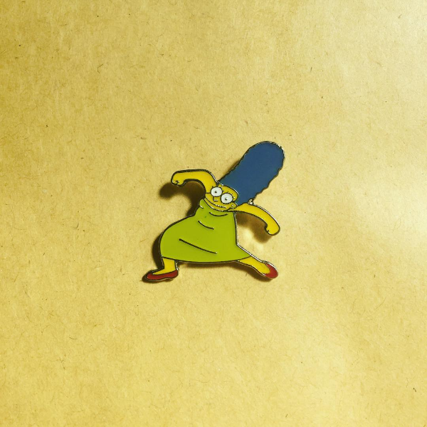 Krumping Marge Enamel Pin lapel pin -  A pin from simppins simpsons thesimpins pingame