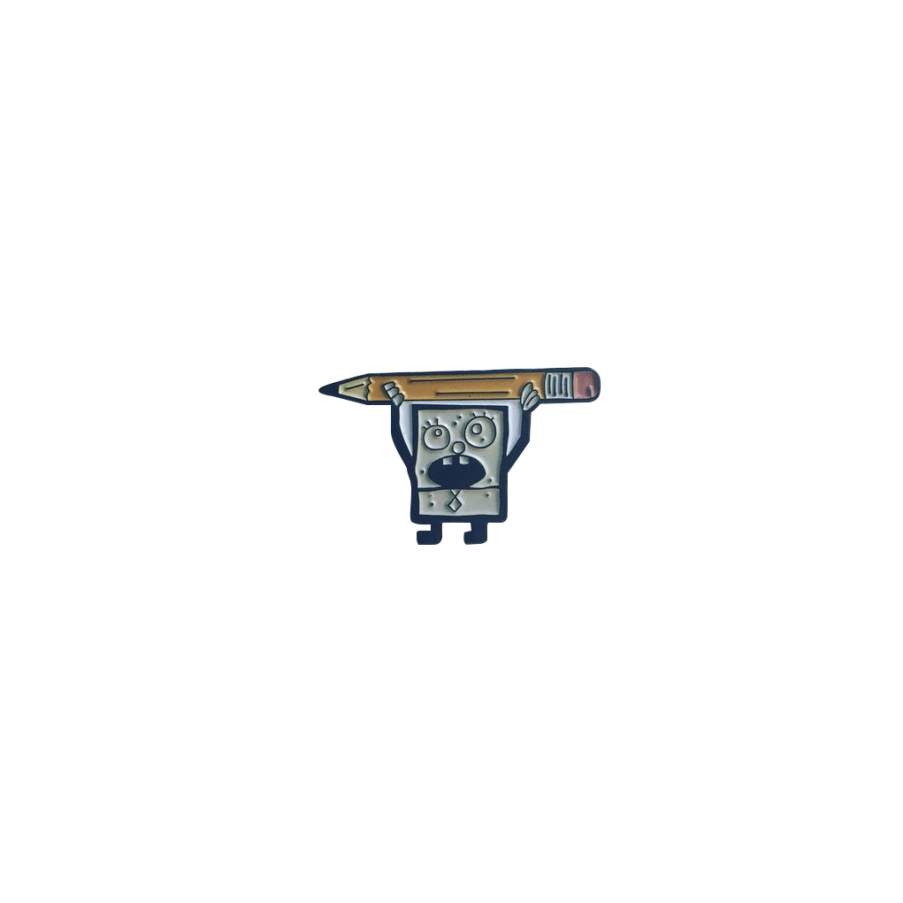 Doodlebob Pin lapel pin -  A pin from simppins simpsons thesimpins pingame