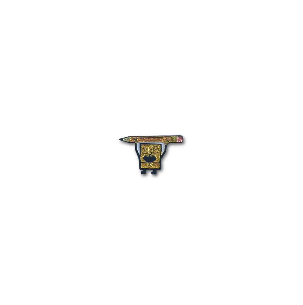 Sparklebob lapel pin -  A pin from simppins simpsons thesimpins pingame