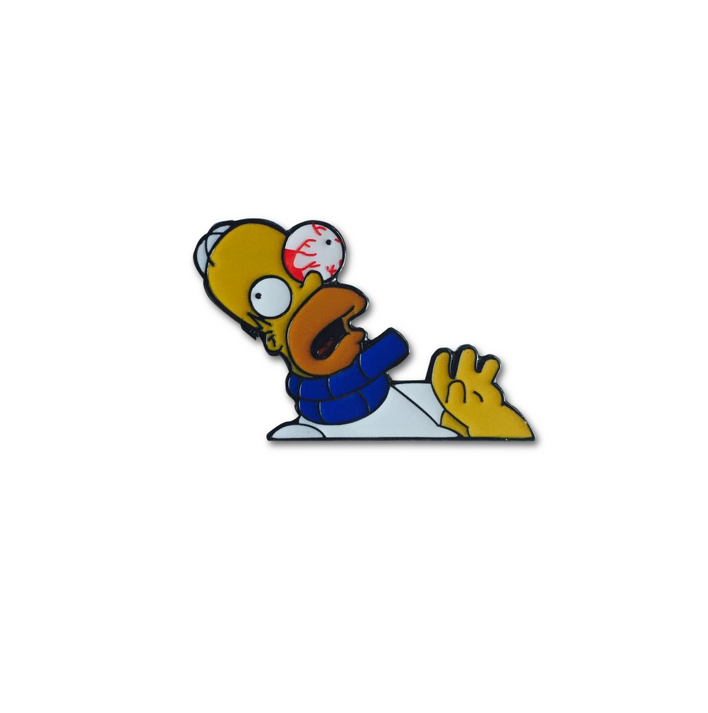 Homer's Poppin Eye Pin lapel pin -  A pin from simppins simpsons thesimpins pingame