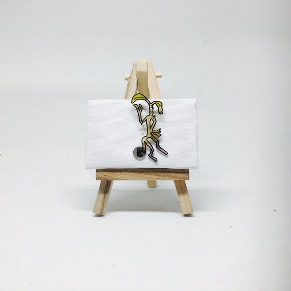 Pickett Pin | Stained Glass lapel pin -  A pin from simppins simpsons thesimpins pingame