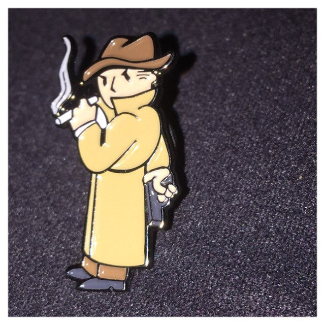 Mysterious Stranger Pin lapel pin -  A pin from simppins simpsons thesimpins pingame
