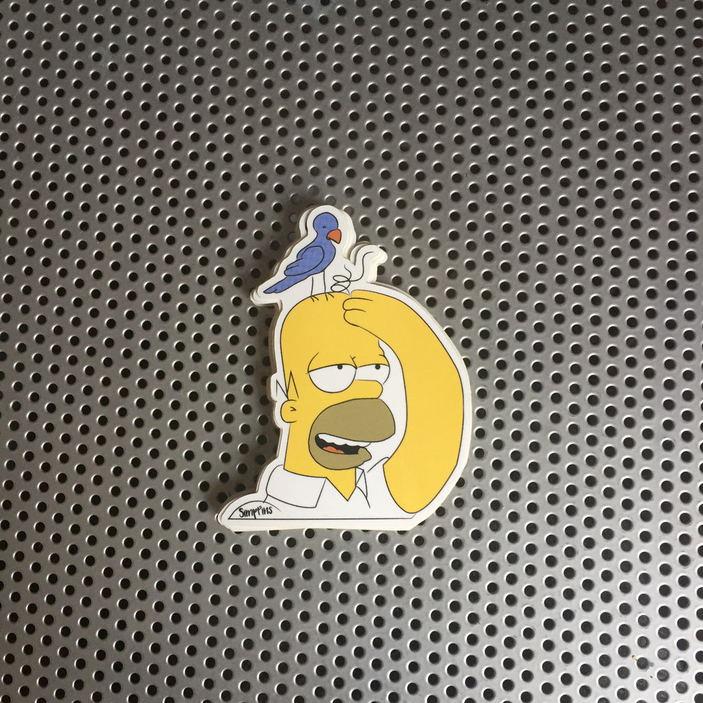 Elephant Fresh Sticker lapel pin -  A pin from simppins simpsons thesimpins pingame