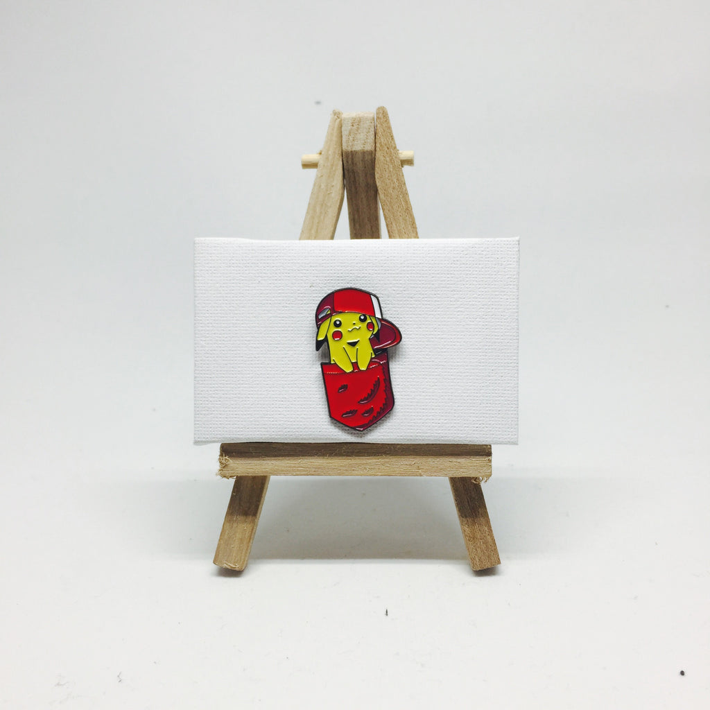 Pocket Pikachu Pin lapel pin -  A pin from simppins simpsons thesimpins pingame