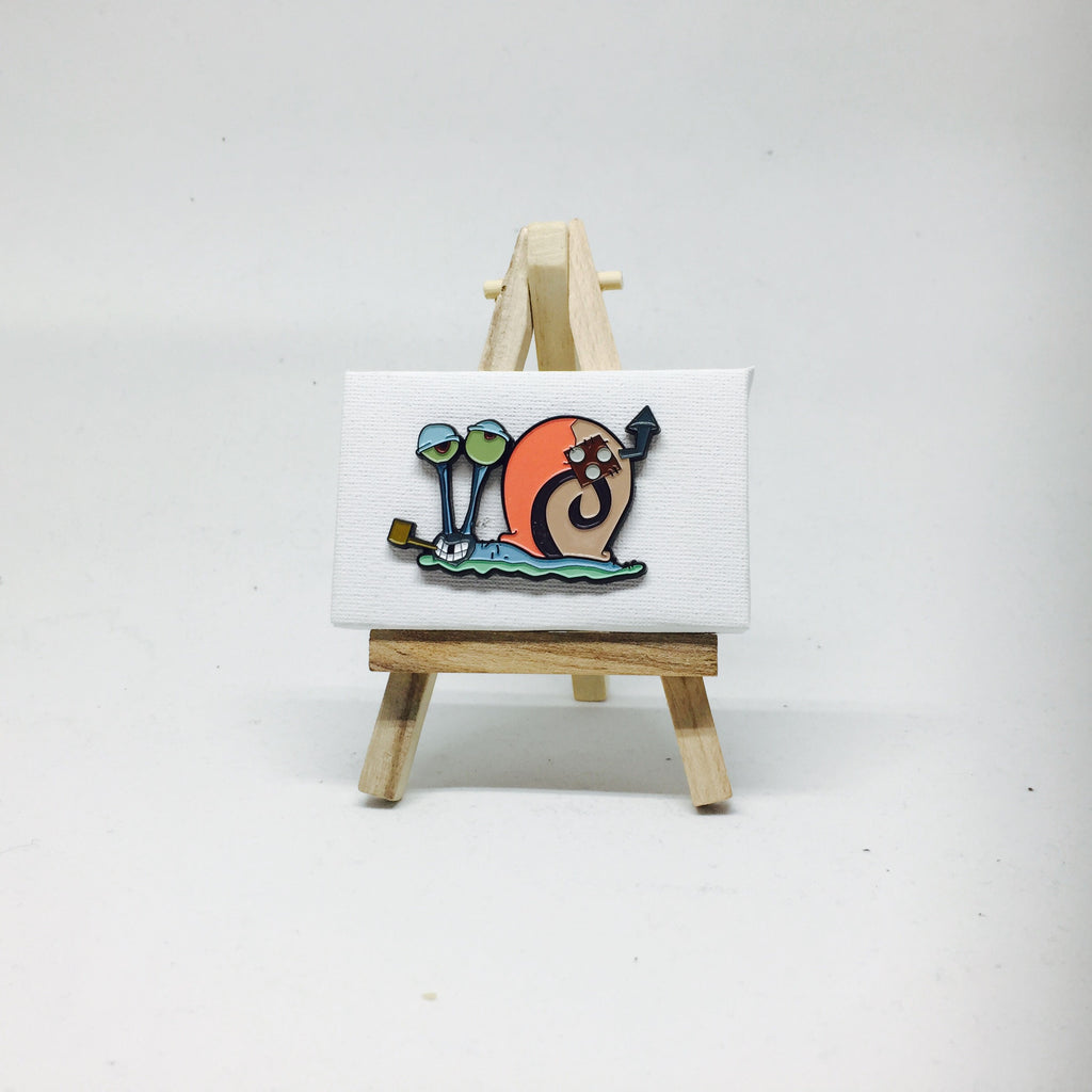 Hillbilly Gary lapel pin -  A pin from simppins simpsons thesimpins pingame