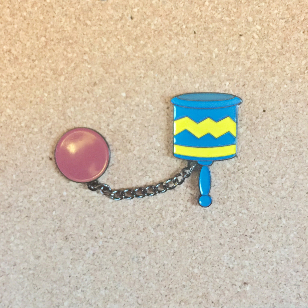 Ball in a Cup Pin lapel pin -  A pin from simppins simpsons thesimpins pingame