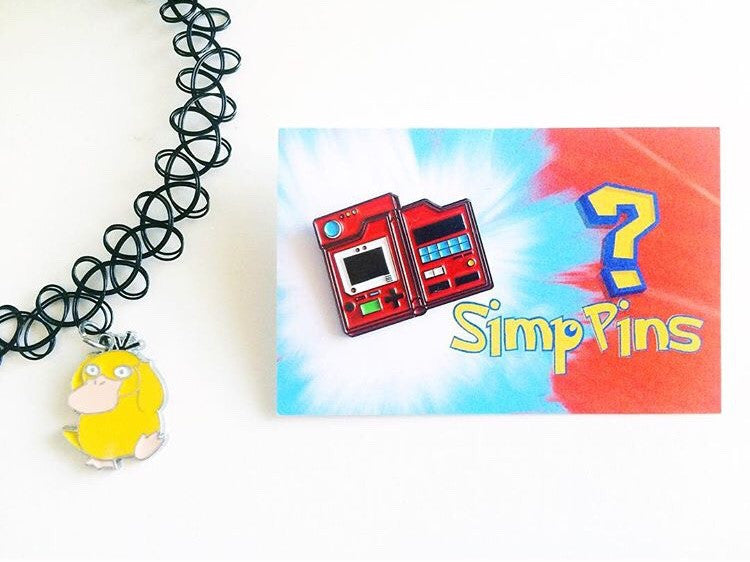 Pokedex Pin lapel pin -  A pin from simppins simpsons thesimpins pingame