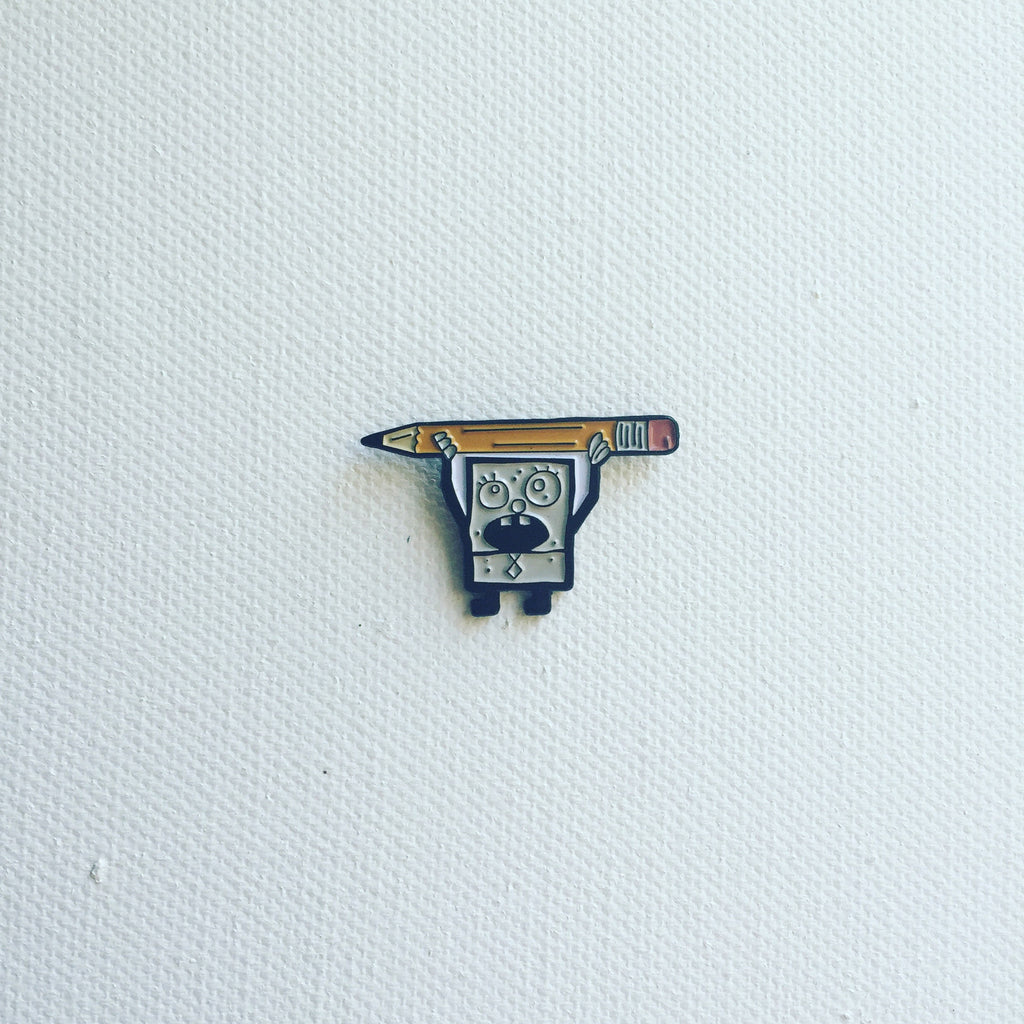 Doodlebob Pin lapel pin -  A pin from simppins simpsons thesimpins pingame