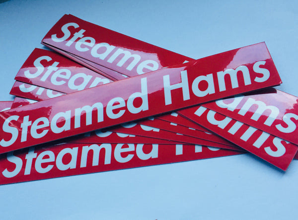 Steamed Hams Sticker lapel pin -  A pin from simppins simpsons thesimpins pingame