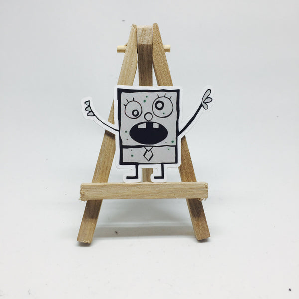 Doodlebob Sticker lapel pin -  A pin from simppins simpsons thesimpins pingame