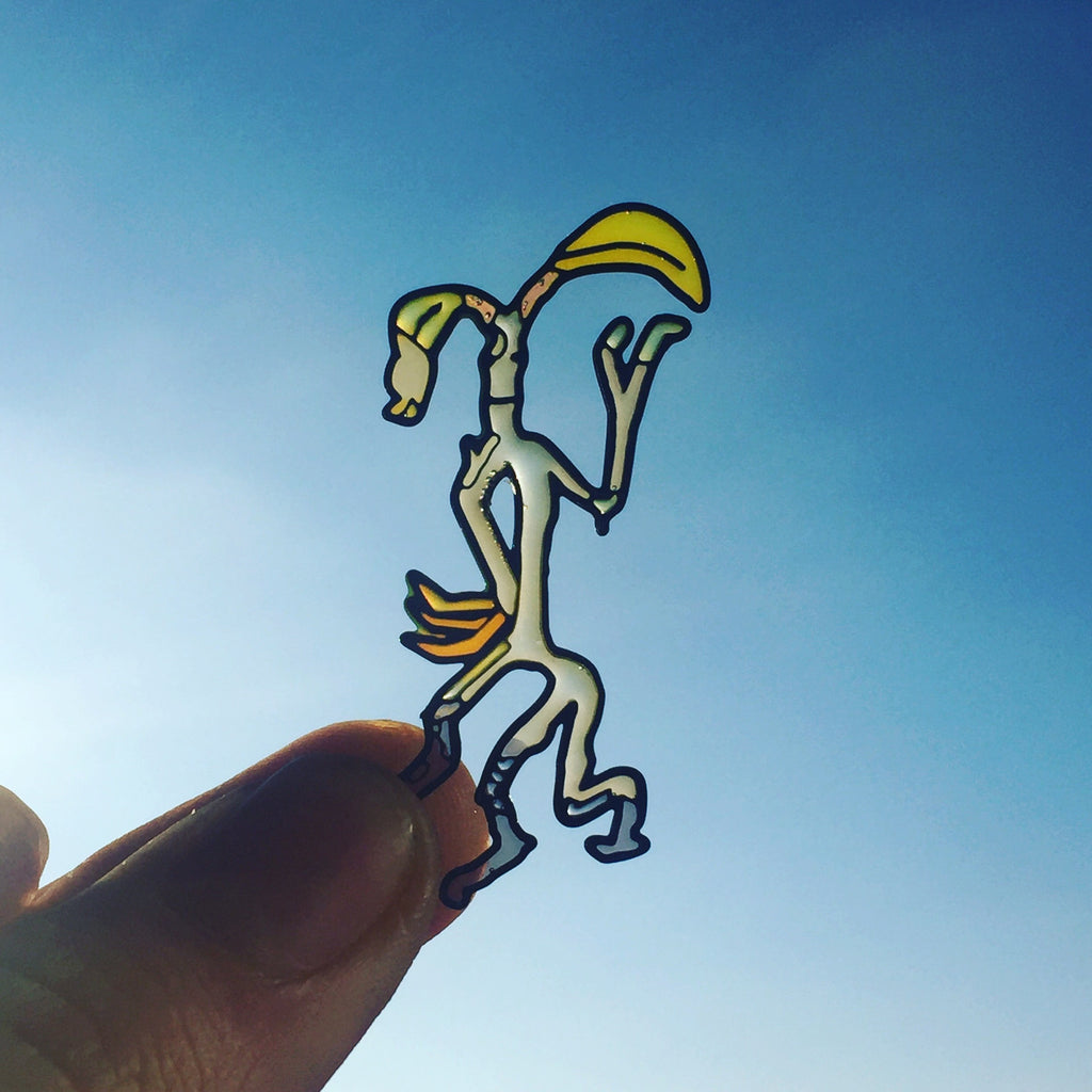 Pickett Pin | Stained Glass lapel pin -  A pin from simppins simpsons thesimpins pingame
