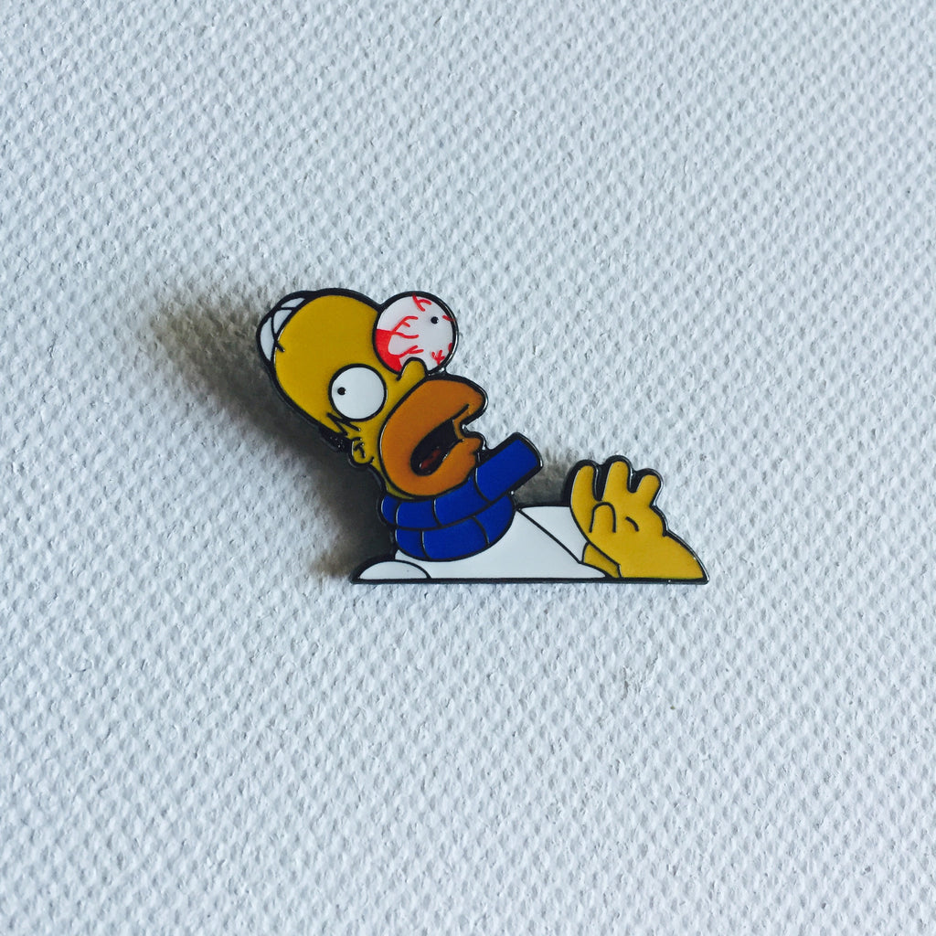 Homer's Poppin Eye Pin lapel pin -  A pin from simppins simpsons thesimpins pingame
