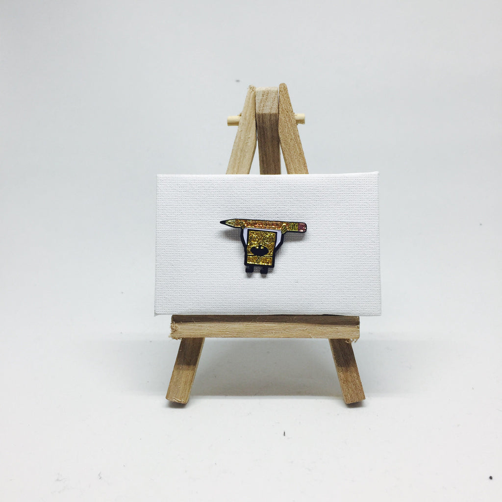 Sparklebob lapel pin -  A pin from simppins simpsons thesimpins pingame