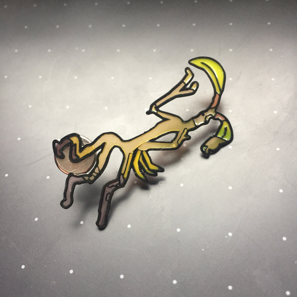 Pickett Pin | Stained Glass lapel pin -  A pin from simppins simpsons thesimpins pingame