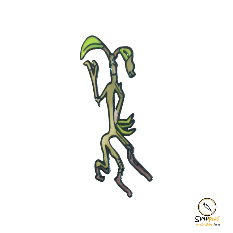 Pickett Pin | Stained Glass lapel pin -  A pin from simppins simpsons thesimpins pingame