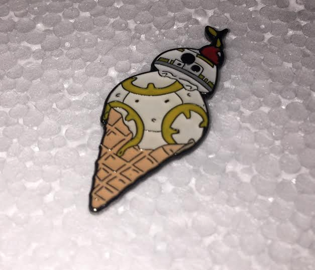 BB-8 Ice Cream Cone Pin lapel pin -  A pin from simppins simpsons thesimpins pingame