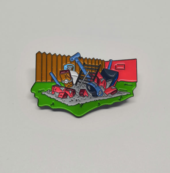 BBQ Le Grille Pin lapel pin -  A pin from simppins simpsons thesimpins pingame