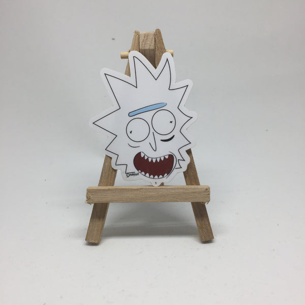 Rick Stick-er lapel pin -  A pin from simppins simpsons thesimpins pingame